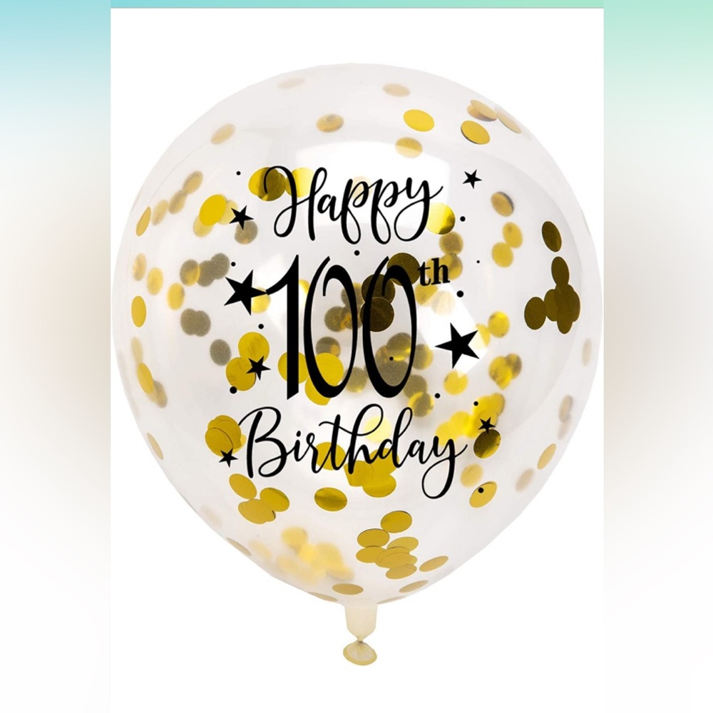 100th birthday decorations